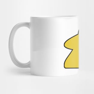 Yellow Meeple Mug